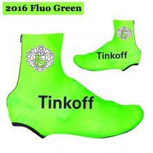2016 Saxo Bank Tinkoff Copriscarpe Ciclismo Verde (2)